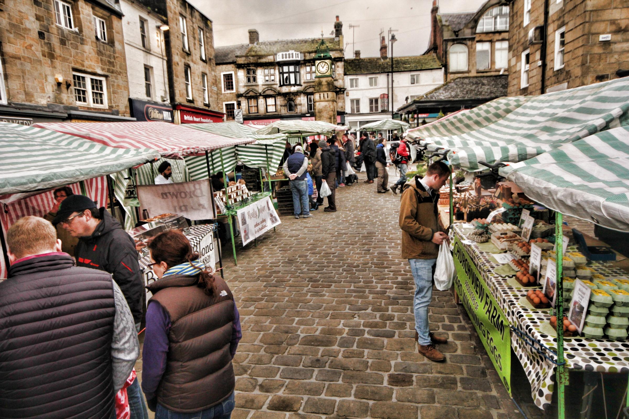 Otley Market & Ilkley