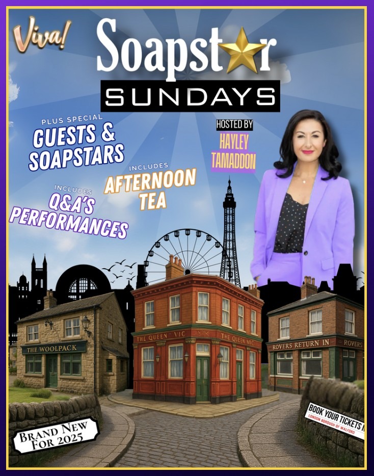 Soapstar Sundays at Viva Blackpool